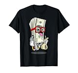 Hip Hop Dope Swag Rap Lover Gift Funny Cash Stacks Bills Tee T-Shirt