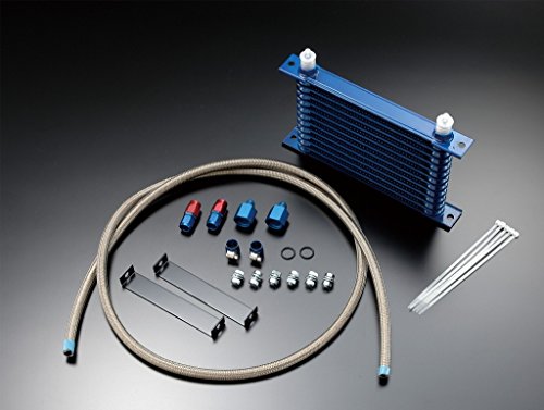 厚木オート製　汎用オイルクーラー　12段　オイルアタッチメント 厚木オート製 汎用オイルクーラー 12段 オイルアタッチメント 冷却系