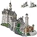 Produktbild YUCG Mittelalterliche Burg Bausteine, MOC-123380 Groß Neuschwanstein Schloss Modular Building Bausatz, 57602 Teile Custom Exklusive Kollektion MOC Klemmbausteine Haus