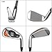 PGA Tour by Golfgen Kids Golf Club – Perimeter Weighted 7 Iron for Junior Golfers, Ages 12+, Ideal for Player Heights 5’2”+ – Forgiving Open Stock Irons for Youth Golf Practice
