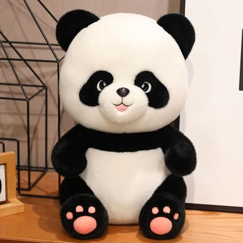 Image of Storescent Soft Toys for Kids - Stuffed Animal Plush Soft Toy for Boys & Girls | Plushie Toy Black Eyes Panda, 35cm