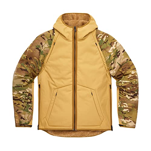 VIKTOS Men's Bersherken MC Cold-Weather Waterproof Breathable Fleece Lined Hooded Zippered Tactical Jacket | Relaxed Fit