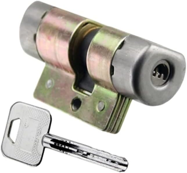 GERRIT Cylinder Lock,Front Door Lock, 1Pcs Security Door Lock Core Security Vintage Entrance Exterior Door Lock Cylinder Pull Handle Lock Body Universal Lock Cylinders (Color : 90) (Color : 85)
