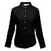 Produktbild Fruit of the Loom Oxford Bluse Langarm Lady-Fit - Farbe: White - Größe: XL
