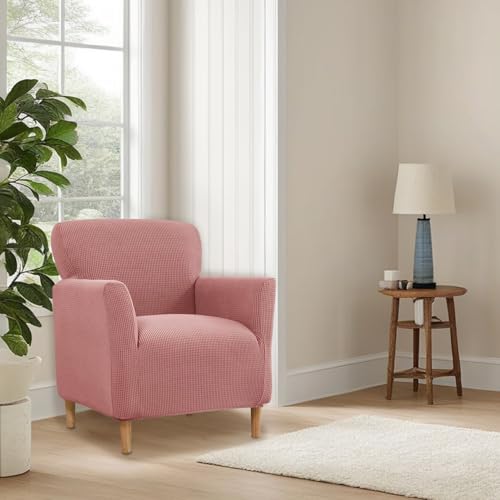 Cubiertas de silla transpirable con bordes elásticos para sillones 6