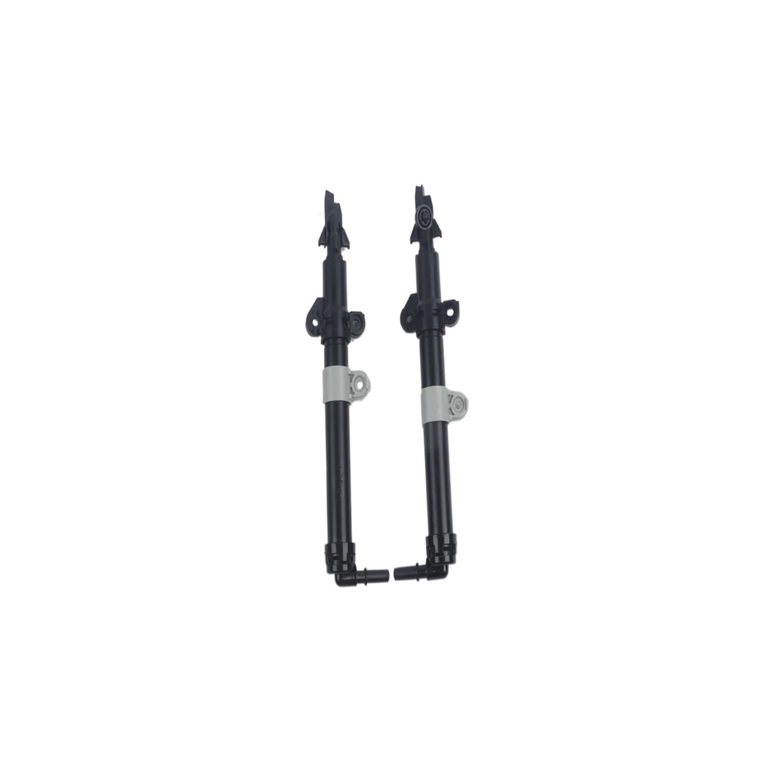 Telescopic Headlight Nozzle Compatible with Jeep for Wrangler 2017-2022 2pc Headlight Washer Nozzle Jet 68349872AB 68349873AB