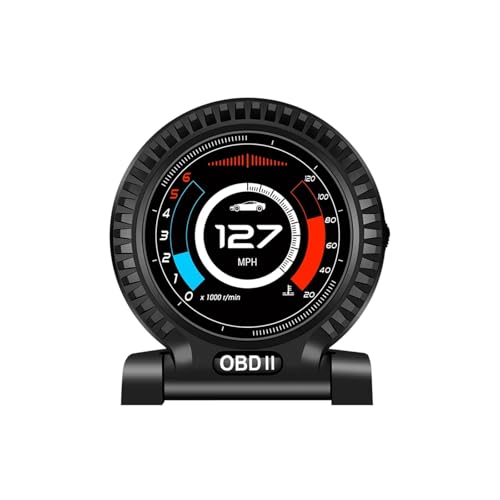 HUD OBD2 wbhAbvfBXvC ԗpfW^Xs[h[^[ RPMv /v