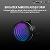 240mm AIO CPU Cooler with Addressable RGB PWM CPU Fan and Radiator Liquid Cooling for Intel & AMD, Infinite Mirror Pump, Easy Installation Compatibility with LGA 1700/1200/115X AMD AM5/AM4