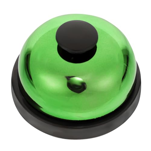 HOLIDYOYO Pet Bell Dog Training Bells for Door Dog Clicker Training Puppy Puppies Bell Doorbell Function Mini Fanny and Bell Dog Pet Potty Training Bells Pet Doorbell Stainless Steel Green