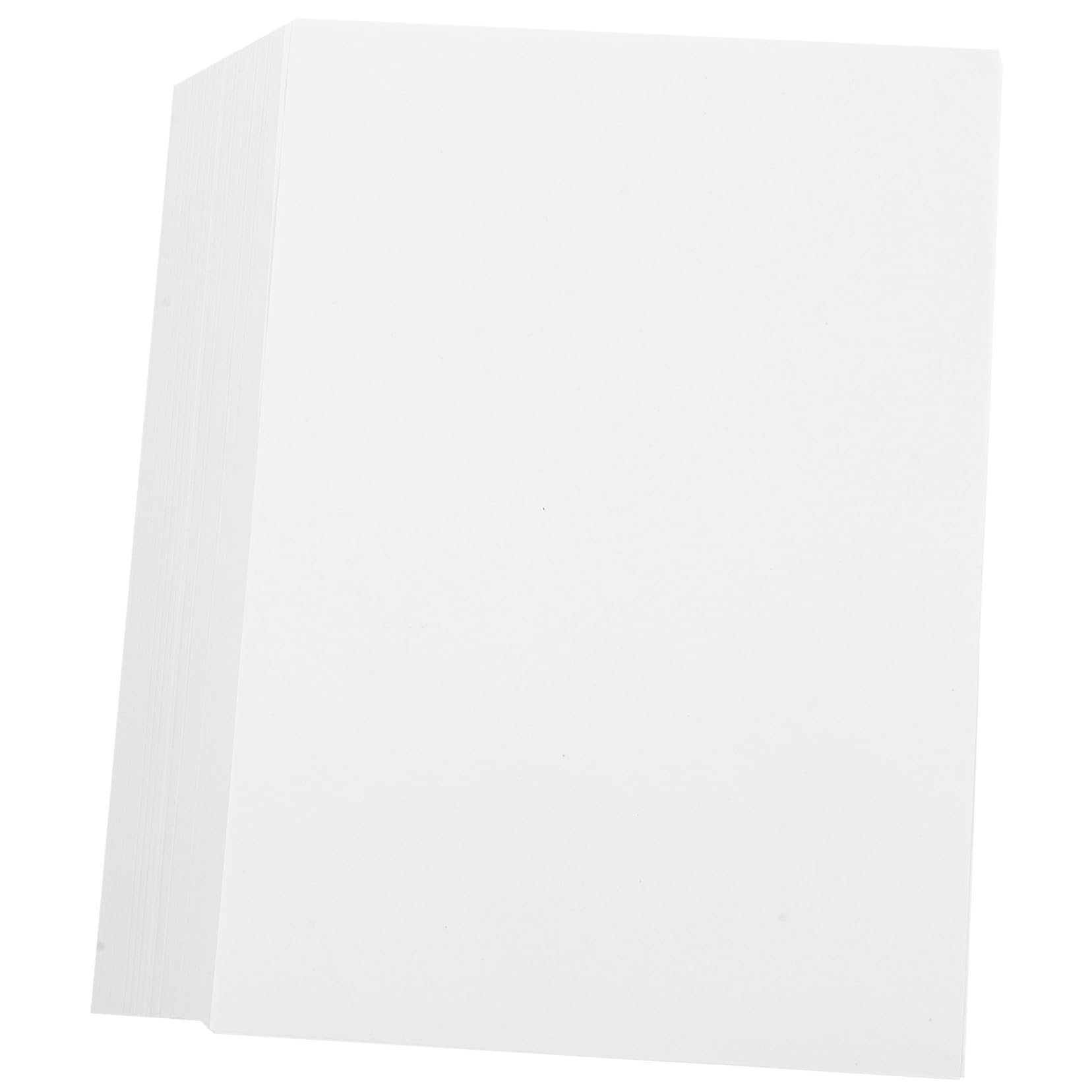 Alipis 500 fogli Carta per Stampante Bianca Multiuso per Ufficio e Scuola Carta Spessa e Liscia per Stampa e Disegno DIY Resistente e Adatta Fotocopie e Documenti