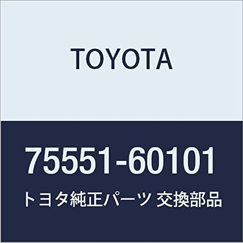 Toyota Genuine 75551-60101 Roof Molding