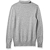 Amazon-Essentials-Womens-Long-Sleeve-100-Cotton-Roll-Neck-Sweater Amazon Essentials Women's Long-Sleeve 100% Cotton Roll Neck Sweater, Light Grey Heather, Small