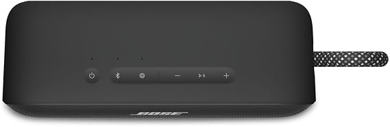 Bose SoundLink Plus Portable Bluetooth Speaker, Wireless Outdoor Speaker, Up to 20 Hours Battery Life, Waterproof and Dustproof, Black