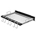 Stanbroil Grill Side Shelf -Upgraded Stainless Steel Serving Tray with 6 Hooks Compatible with Pit Boss, Weber, Traeger Wood Pellet Grills Stanbroil Grill Side Shelf -Upgraded Stainless Steel Serving Tray with 6 Hooks Compatible with Pit Boss, Weber, Traeger Wood Pellet Grills