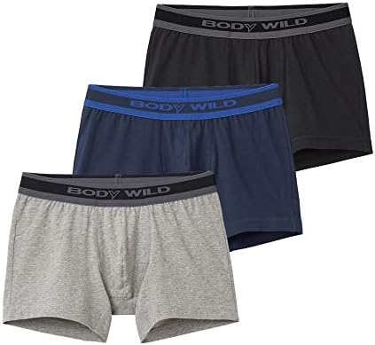 （01:00時点） [ボディワイルド] ボクサーパンツ グンゼ BODY WILD (3枚組) 3Pボクサーブリーフ メンズ 下着 メンズ 9A(3色) L