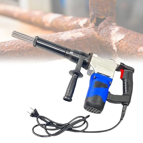 Scrostatore Elettrico Ad Aghi Da 3800 Volte/min, Strumento Di Pulizia Per La Rimozione Della Ruggine Da 1100 W, Aghi In Acciaio Per La Rimozione Della Ruggine Da 3*180 Mm, Piccolo E Flessibile