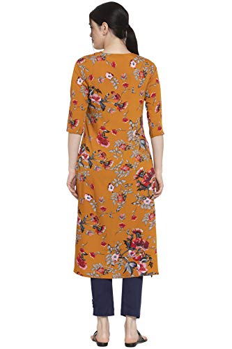 Image of ALC Creations Women's Crepe Printed A-line Kurti