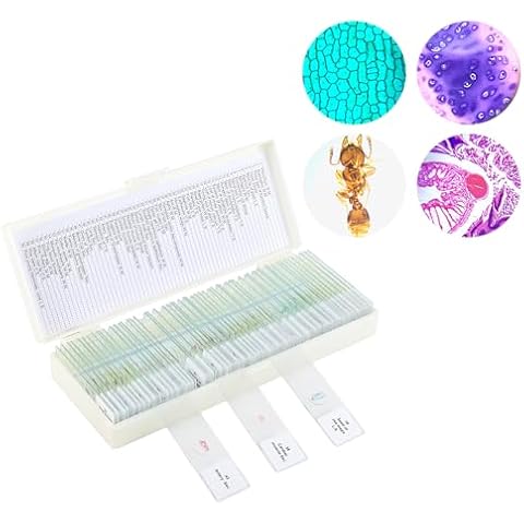 PALOBIL 60 Prepared Microscope Slides Cover