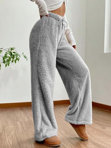 Image of KOTTY Women's Baggy Formal Black Pants | Elegant Straight Fit Trousers for Office & Casual Wear | Trendy High Waist Bottoms