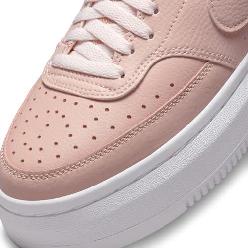 Nike Court Vision Alta Leather Women's Trainers Shoes, Pink Oxford/Pink Oxford-White, 9.5 M US