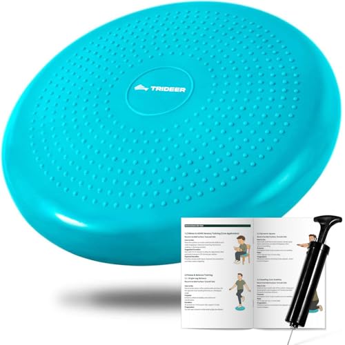 Trideer Wobble Cushion Core Balance Disc, Flexible Seating...