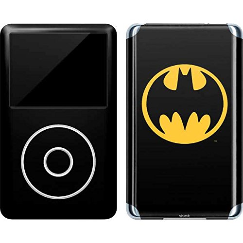 Skinit Decal MP3 Player Skin Compatible with iPod Classic (6th Gen) 80GB - Officially Licensed Warner Bros Batman Logo Design