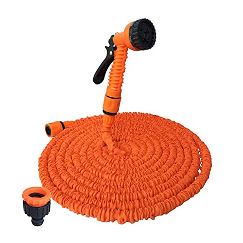 Slang HMOS 25-200FT Uitbreidbare magische flexibele tuinslang met spuitpistool voor het waterglas van de tuin nieuwe… - Afbeelding 4