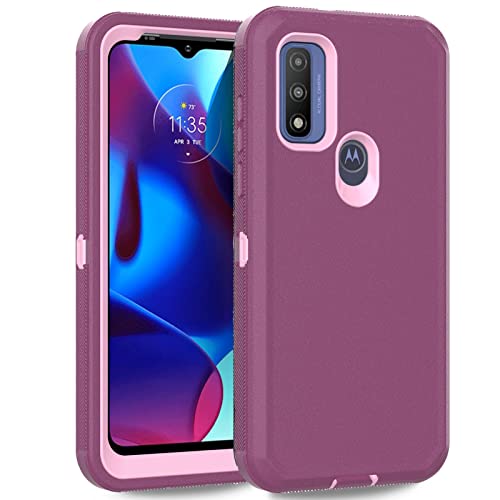 Coque Moto G Play 2023 violette pour chantier et extérieur