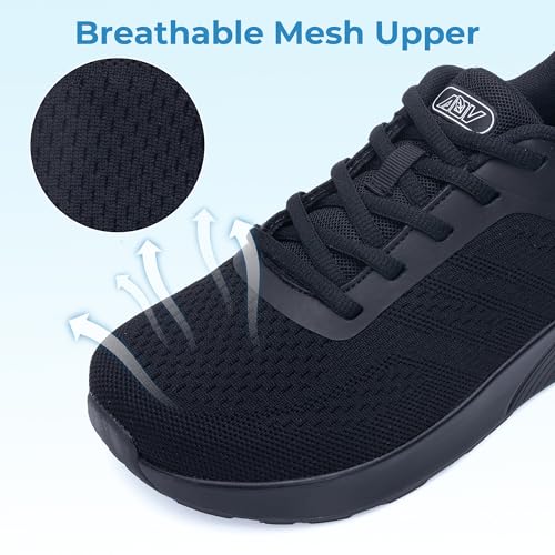 Image of MEHOTO Womens Wide Toe Box Shoes Walking Sneakers with Arch Support Fashion Tennis Shoes for Swelling Bunion Plantar Fasciitis