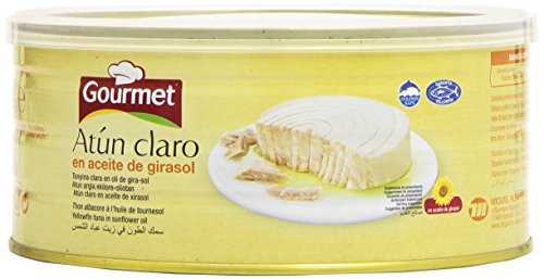 Marca Gourmet - Atún Claro en Aceite de Girasol, 650g