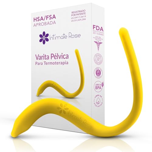 Intimate Rose Varita de Calentamiento y Enfriamiento de Puntos Desencadenantes Pélvicos con Terapia de Temperatura para el Dolor Muscular del Suelo Pélvico - Uso en Fisioterapia Pélvica