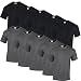 Produktbild 10 Gildan T Shirts Heavy Cotton M L XL XXL Diverse Farben auswählbar (XL, 5Schwarz/5Dark Heather)
