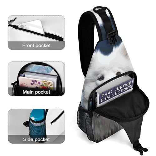 Bolso bandolera deportivo casual para viaje y hiking miniatura 4