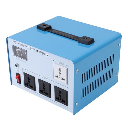Convertisseur de tension Aramox 1500W régulateur de tension automatique monophasé ABS