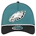 New Era Men's Midnight Green/Black Philadelphia Eagles Rope M-Crown A-Frame 39THIRTY Flex Hat