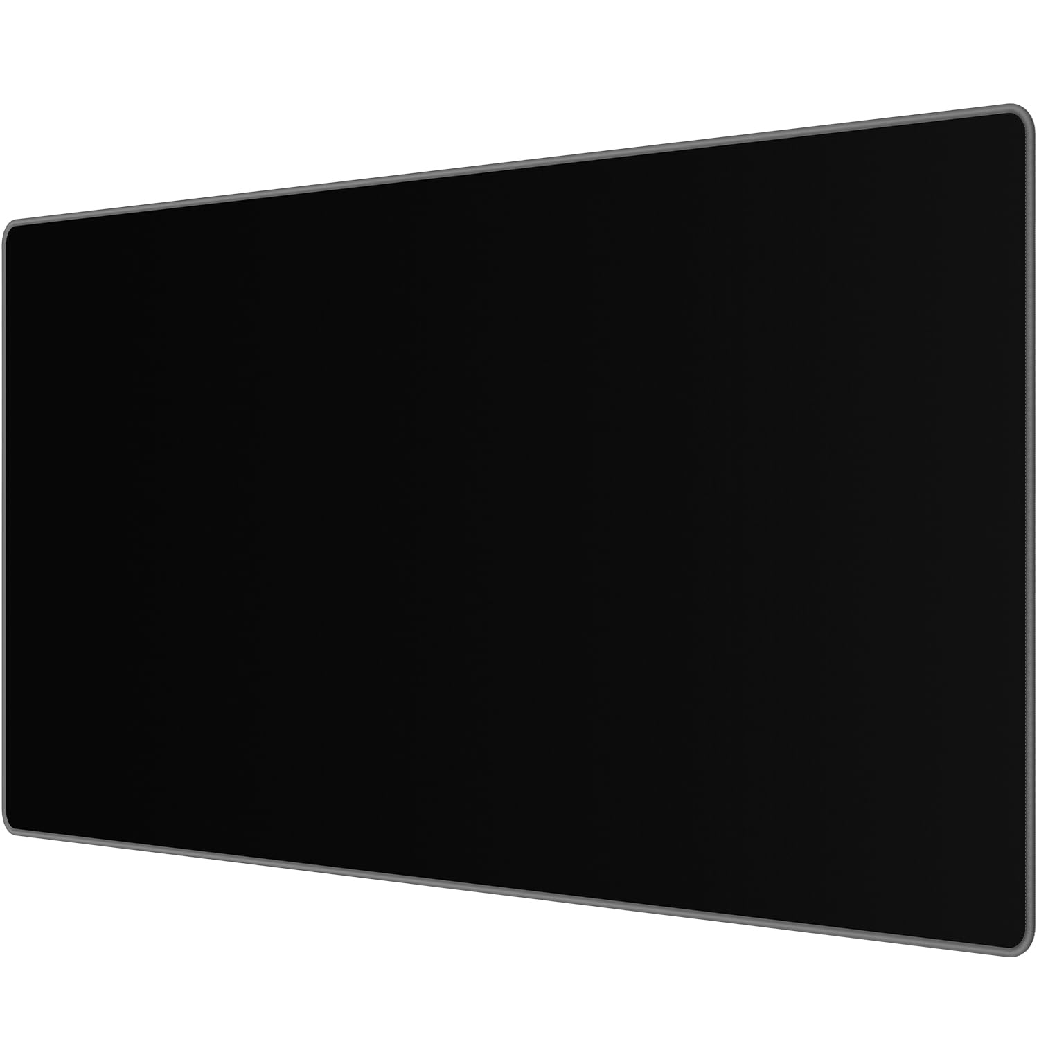 JIALONG Alfombrilla Raton Ordenador Grande Gaming Mouse Pad XXL 900x400mm, Lavable, Base de Caucho para Gamers, PC y Portátil - Alfombrilla para Ratón con Bordes Cosidos en Gris