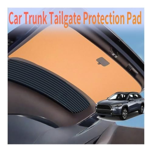 Cubiertas puerta trasera maletero coche accesorios protectores Corolla Cross 2022 2023 2024 2