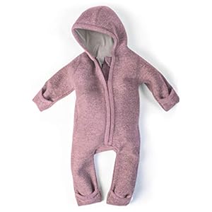 Ehrenkind® WALKOVERALL | Baby Wollwalk-Overalls aus Natur Schurwolle mit Reißverschluss | Walk Wolle Woll-Anzug für Kleinkind und Baby | verschiedene Farben und Größen