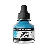 FW Turquoise ink 1 oz bottle