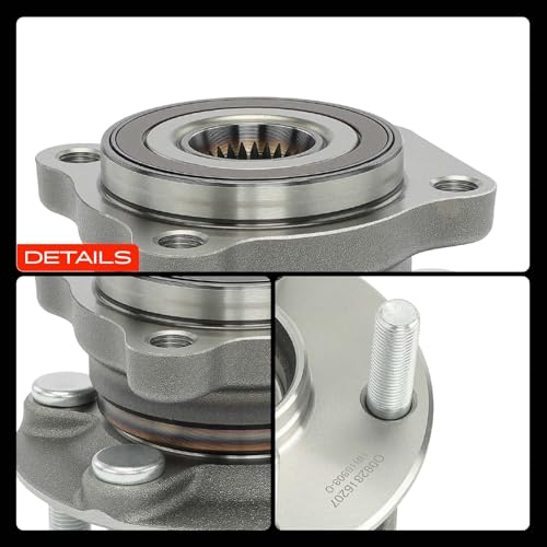 A-Premium Front Wheel Hub & Bearing Assembly with Nuts Compatible with Subaru Forester 2009-2014 Impreza 2008-2014 Legacy 2005-2014 Outback 2005-2014 XV Crosstrek 2013-2014 Left Right Set of 2 513303 by A-premium - Image 9