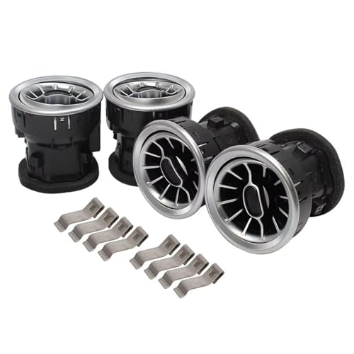 Console climatisation sortie d'air Mercedes Metris 2016 grille aération habitacle 4pcs - 3