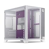 Gabinete Gamer Mancer CV300 Purple Edition | Mid-Tower | Tipo Aquário | Vidro Panorâmico | USB 3.0 | Branco