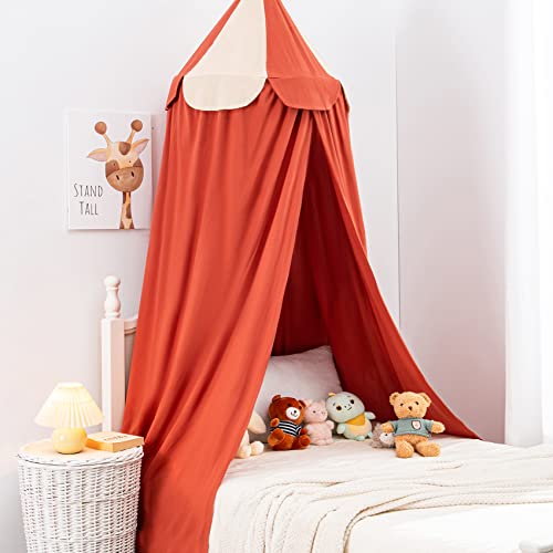 Finehom Bed Canopy For Kids Cotton Dreamy Frill Ceiling Hanging Princess Room Decor Reading Nook Canopies In Home #TOP1