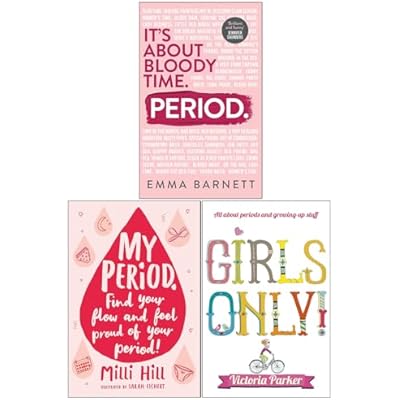 Period, Girls Only & My Period 3 Books Collection Set