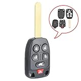 Beefunny Replacement Remote Car Key Shell Case Fob 6 Button for Honda Odyssey 2011-2013 (1)