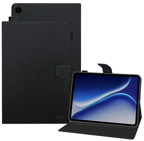 Image of TGK Flip Cover Case for OnePlus Pad Go 2 12.1 inch Tablet Executive Leather Built-in Pencil Holder (Black)
