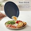 Ephaclad 10 Inch Stainless Steel Ceramic Non Stick Frying Pan Skillet with Lid - PFOA Free, Oven Safe 550°F, Dishwasher Safe, Induction Compatible, For Searing Steaks, Cooking Eggs & All Stovetops #1