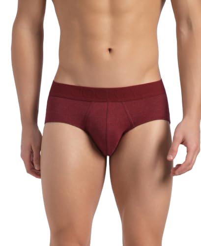 Image of Jockey LM05 Men Bamboo Cotton Elastane Stretch Breathable Mesh Brief with StayDry Treatment