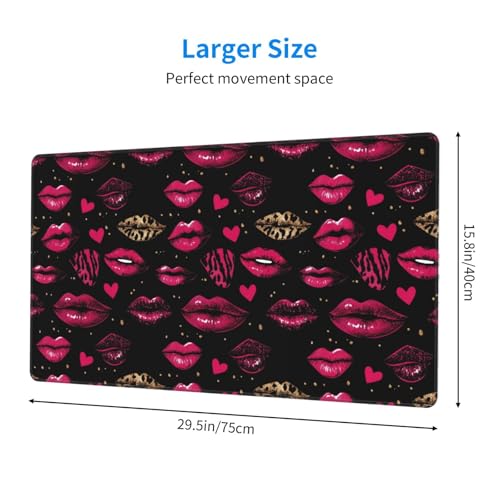 Tapis de souris pour ordinateur portable bureau chic et léopard