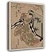 ArtDirect Segawa kikunojō no hashihime (1821) Custom Framed Art Print Giclee Print or Canvas Options with Various Sizes and Customization by Toyokuni Utagawa
